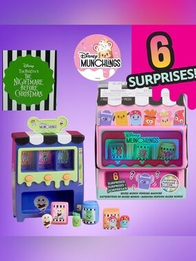 Disney Munchlings Micro Munch Vending Machine- NBC